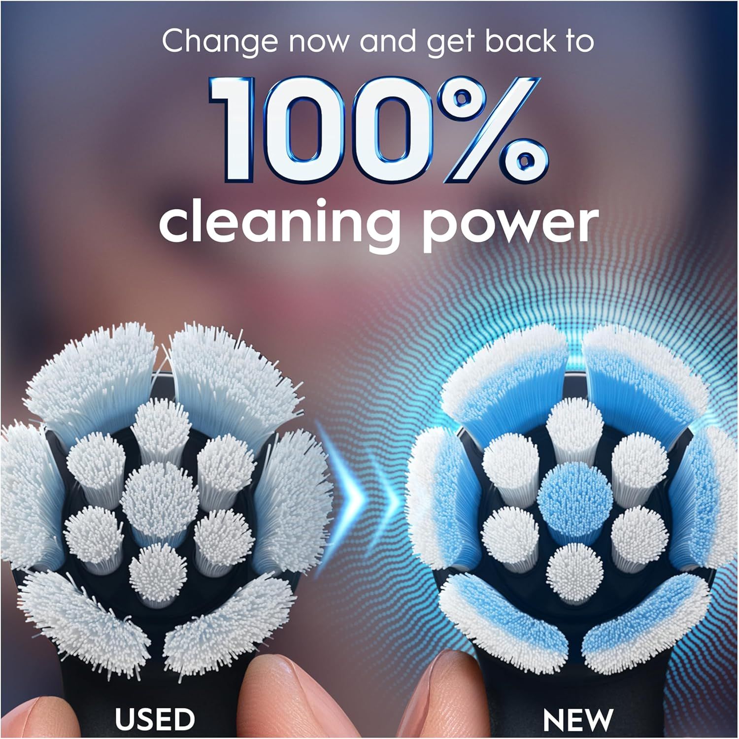 Buy Oral-B,Oral-B iO Gentle Care Replacement Brush Heads – Black, 4 Count - Gadcet UK | UK | London | Scotland | Wales| Near Me | Cheap | Pay In 3 | Toothbrush Replacement Heads
